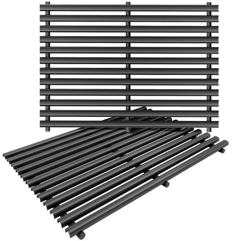 DELSbbq 17.4" x 11.8" Grill Cooking Grates for Weber Spirit 300, Spirit 700, Genesis Silver B/C, Genesis Gold B/C, Genesis Platinum B/C, Genesis 1000-3500,Grill Grates Replacement for 7525 7526 7638 - Image 1